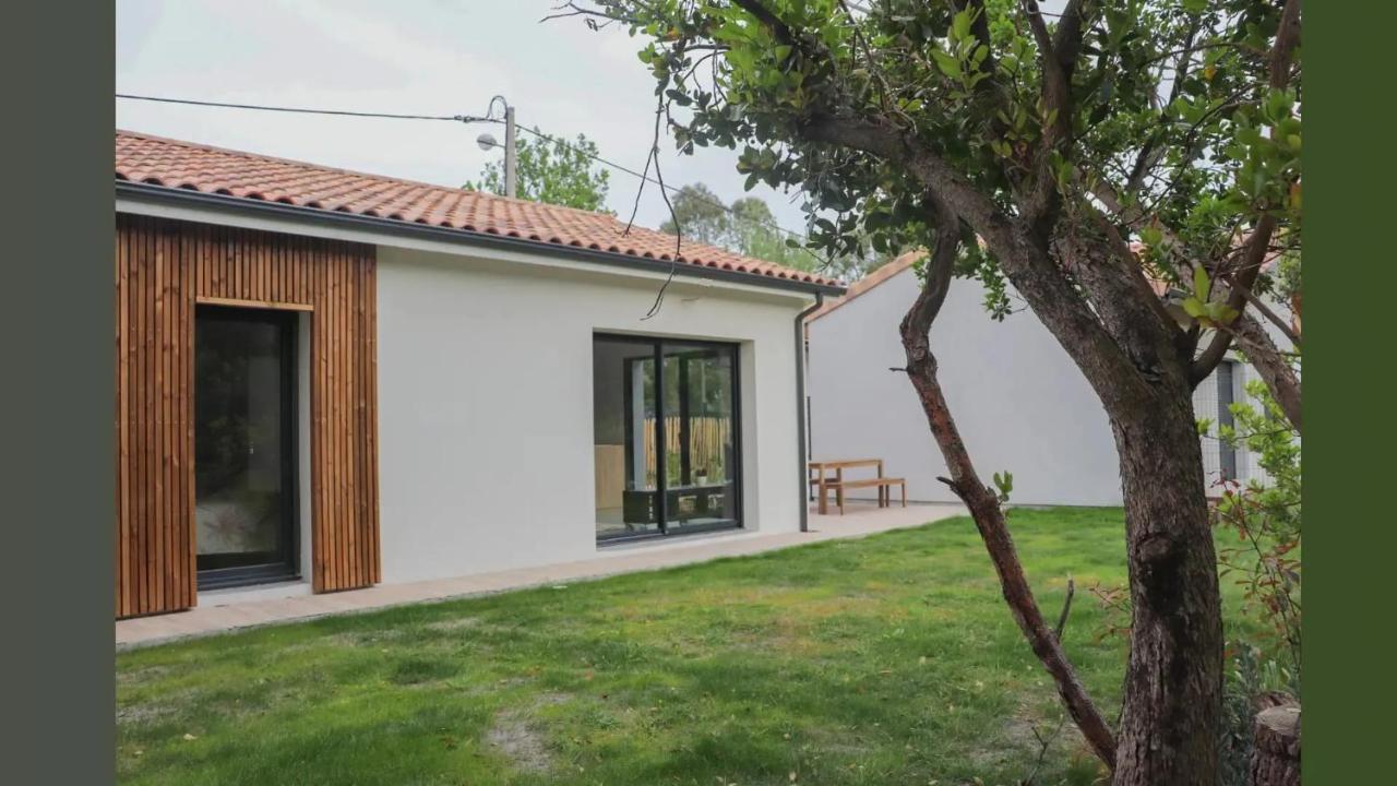 Charmante Maison Neuve Au Lac D'Hourtin Exterior foto