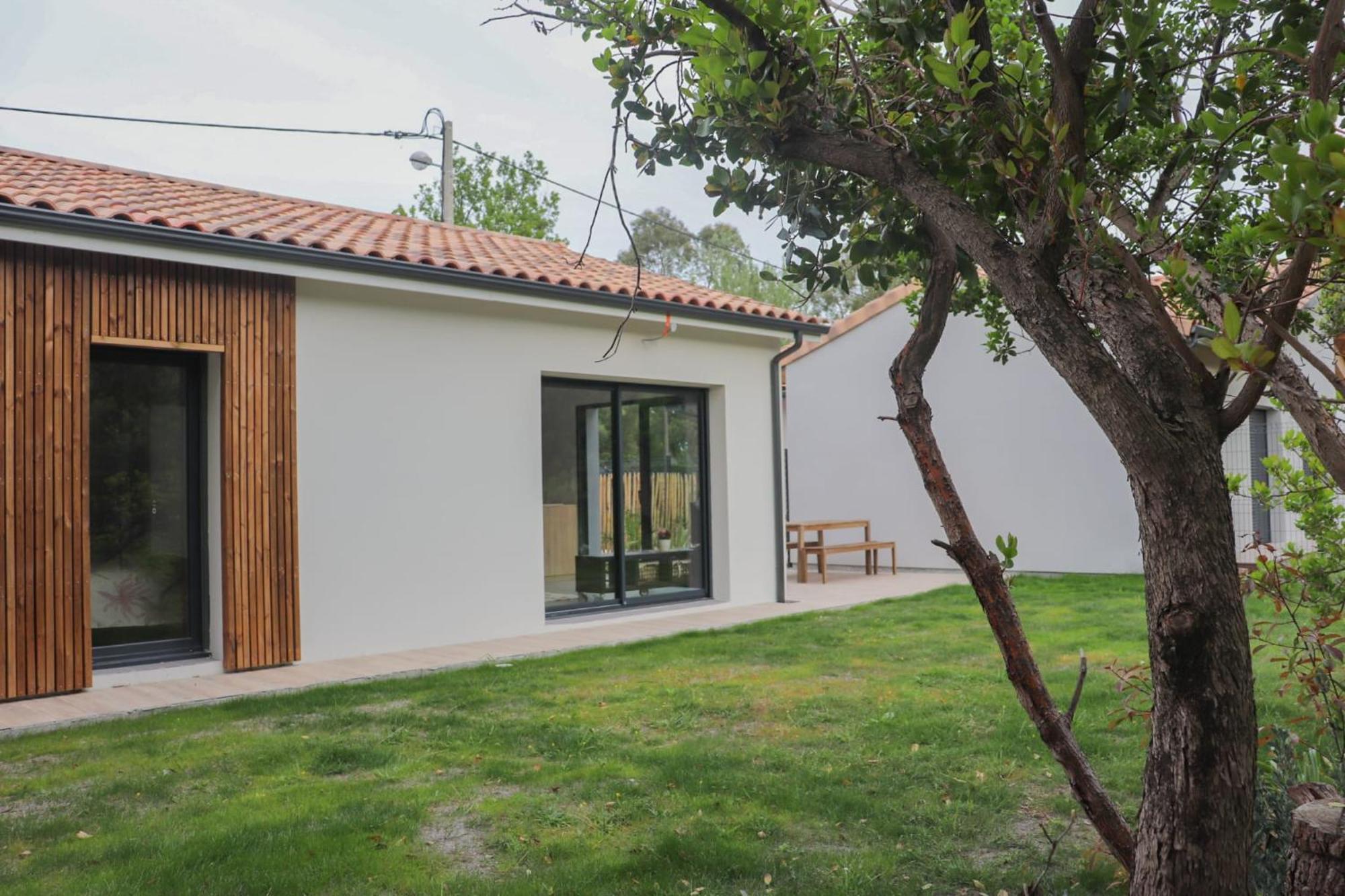 Charmante Maison Neuve Au Lac D'Hourtin Exterior foto